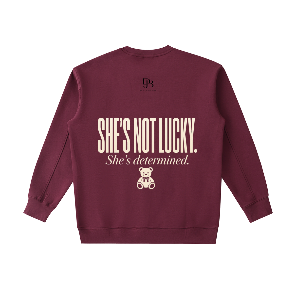 Teddy Determined  Heavyweight Crewneck Sweatshirt