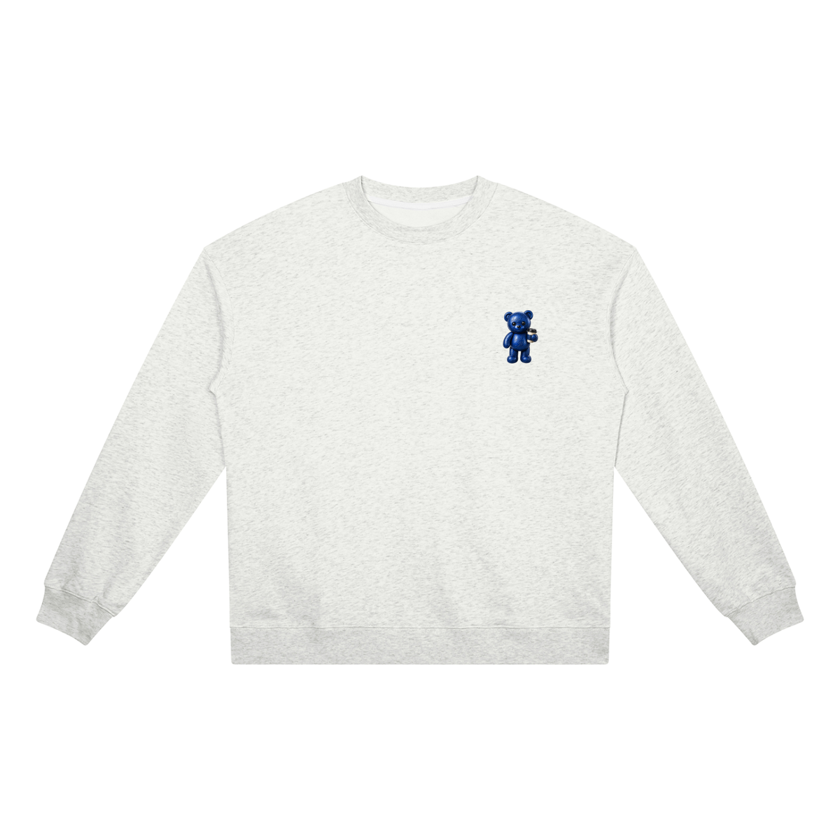 "Vibes & Caffeine" Teddy (s) Unisex Heavyweight Crewneck Sweatshirt