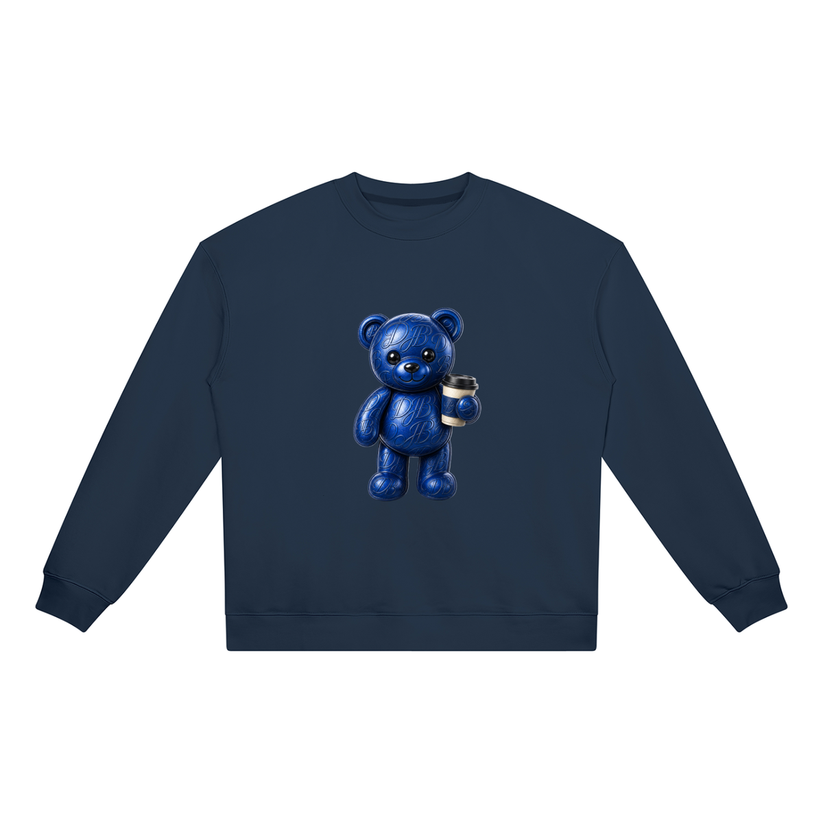 "Vibes & Caffeine" Unisex Heavyweight Crewneck Sweatshirt