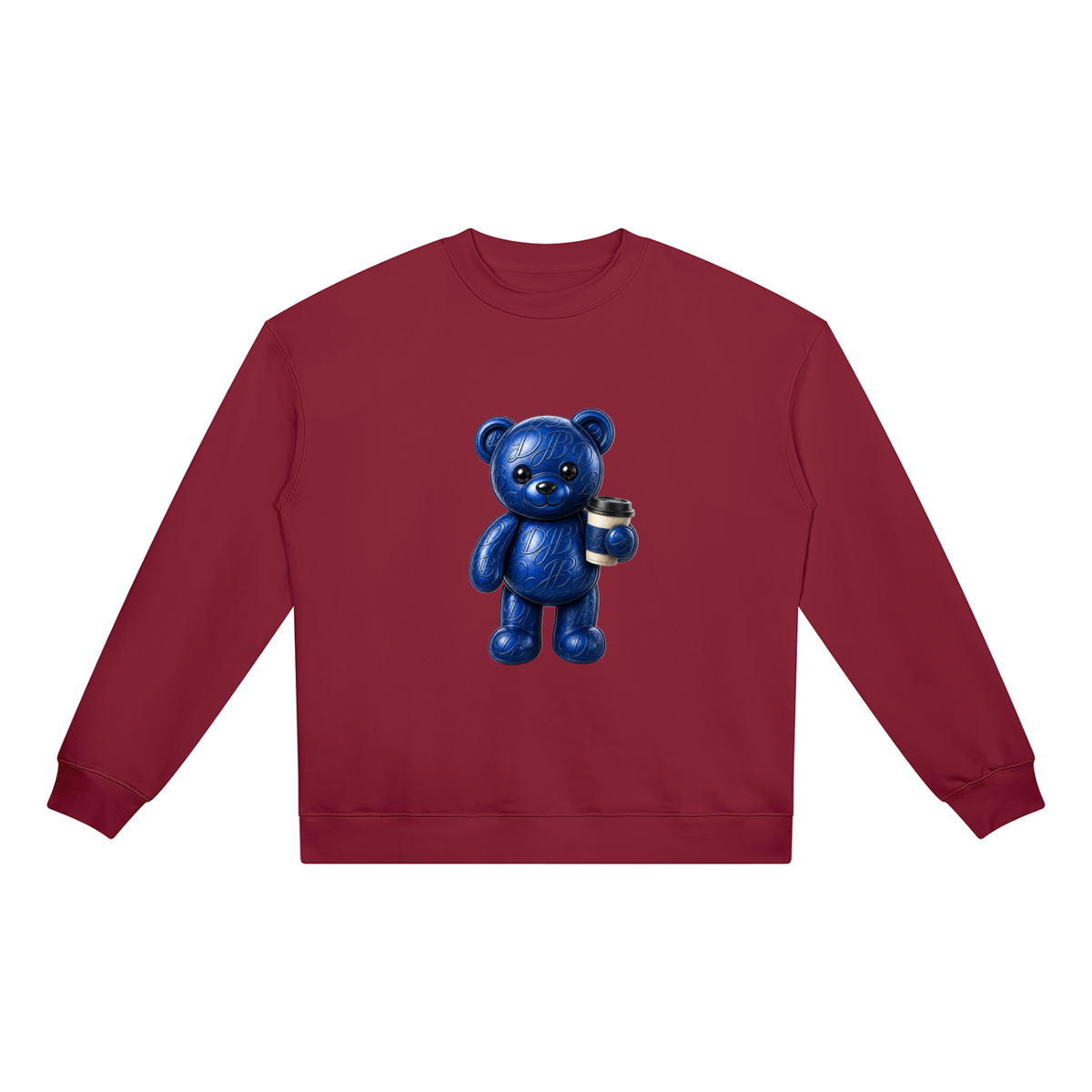 "Vibes & Caffeine" Unisex Heavyweight Crewneck Sweatshirt