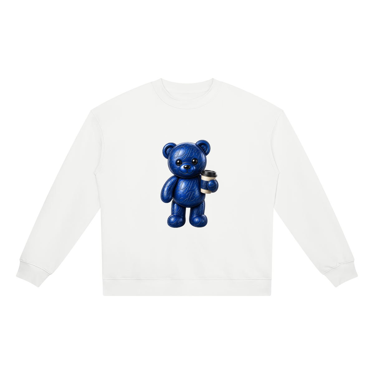 "Vibes & Caffeine" Unisex Heavyweight Crewneck Sweatshirt