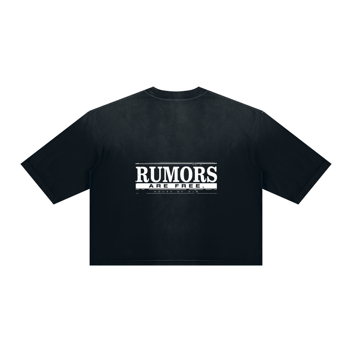 Rumours Unisex Vintage Wash Sunfade Boxy T-Shirt