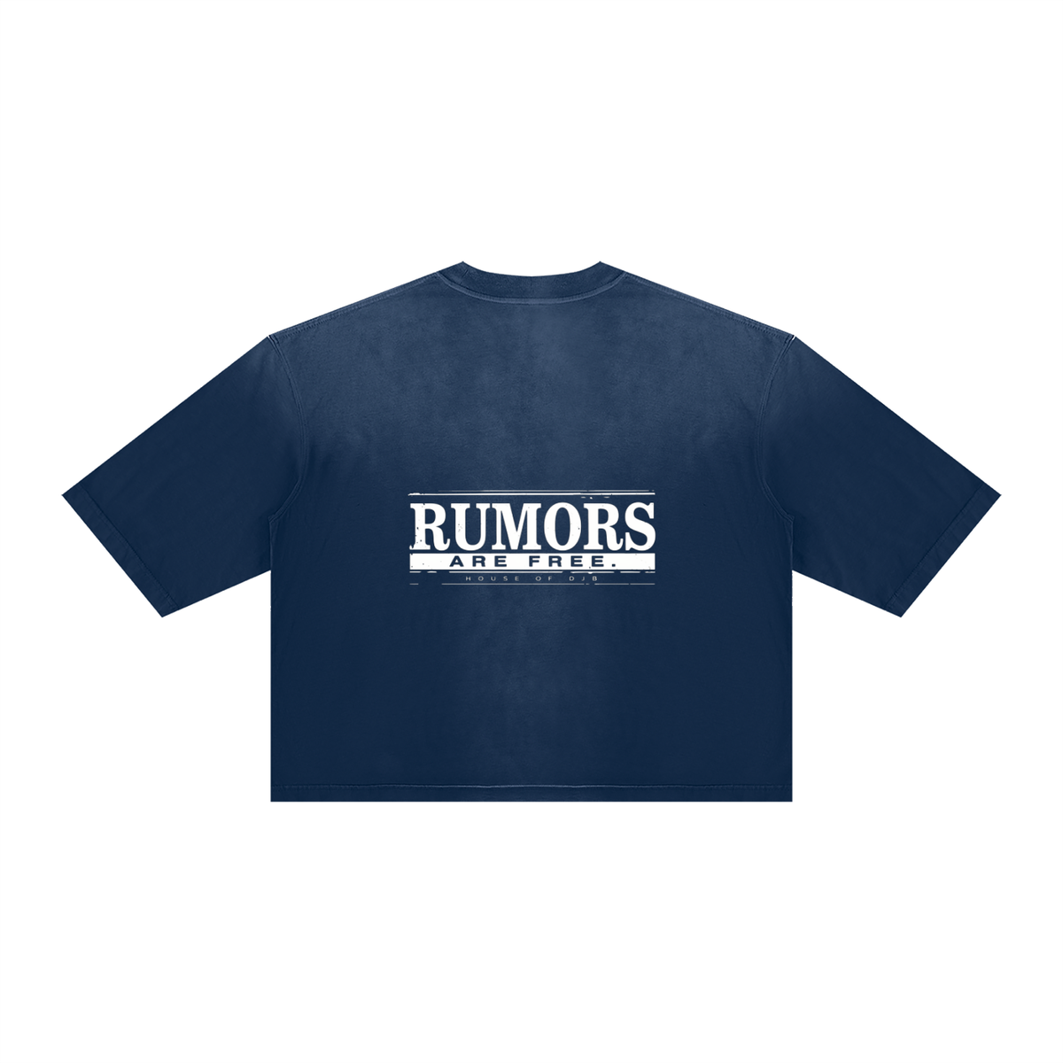 Rumours Unisex Vintage Wash Sunfade Boxy T-Shirt